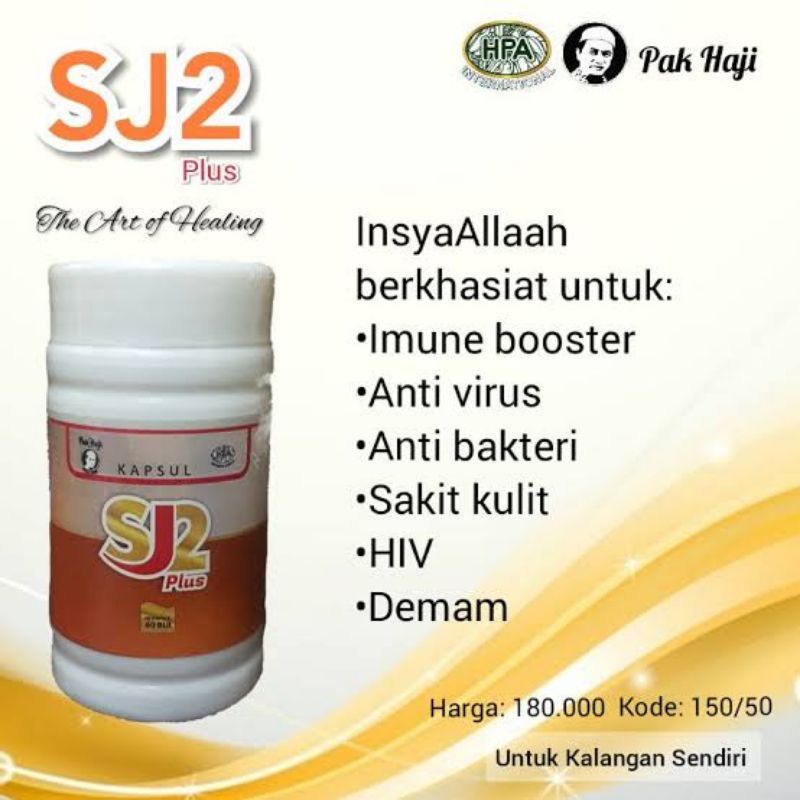 Kapsul SJ2 Hpa Pak Haji