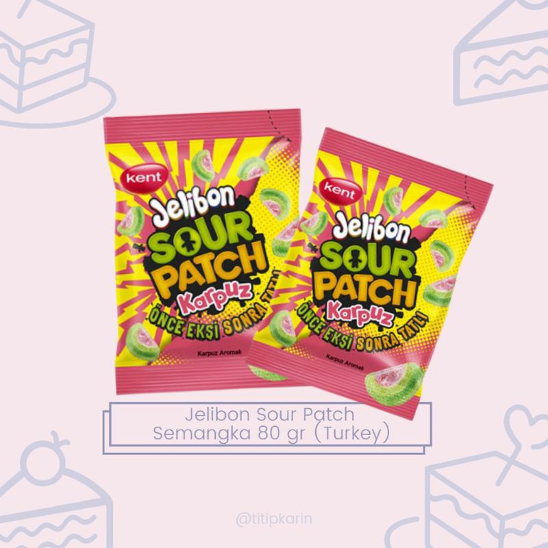 

jelibon sour patch semangka