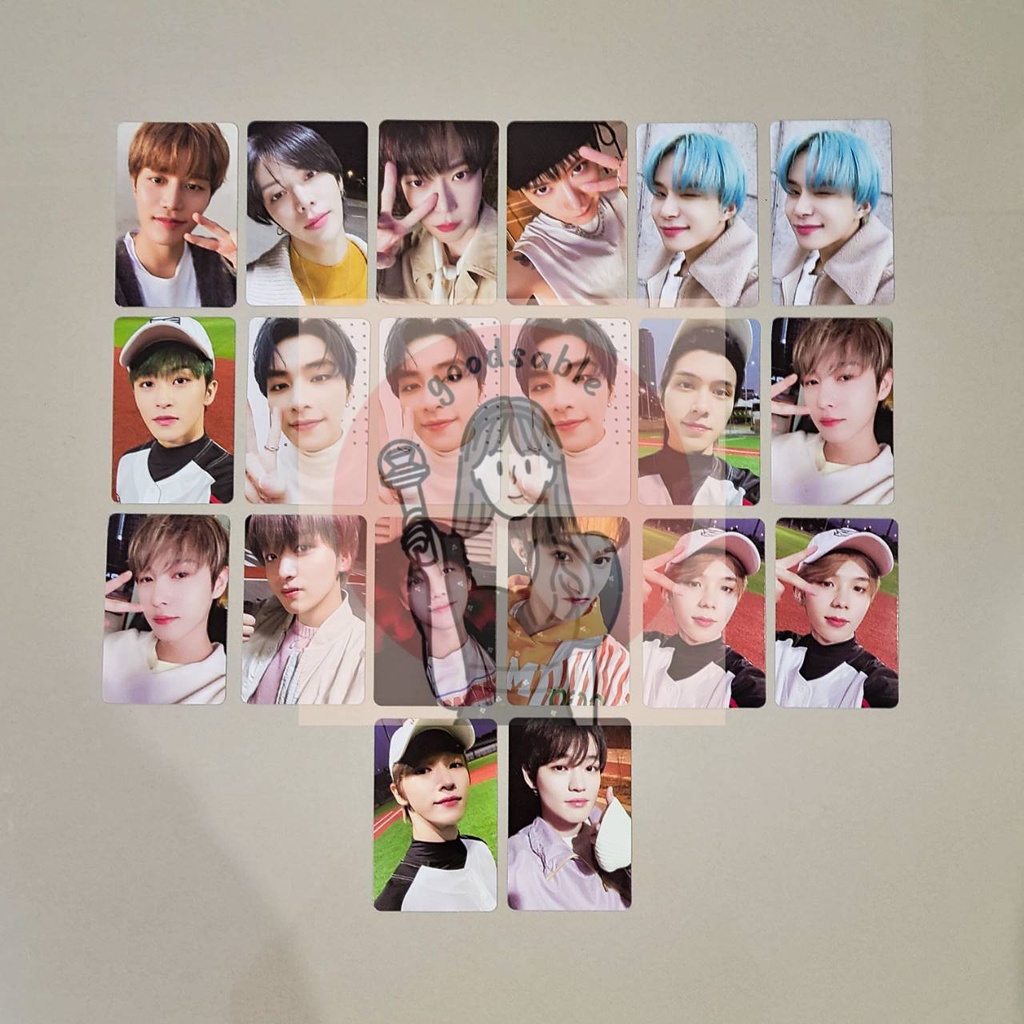 [Ready Stock] ID Card + Photocard Set MD Universe Trading Card (Selca PC Taeil, Yuta, Doyoung, Ten, 