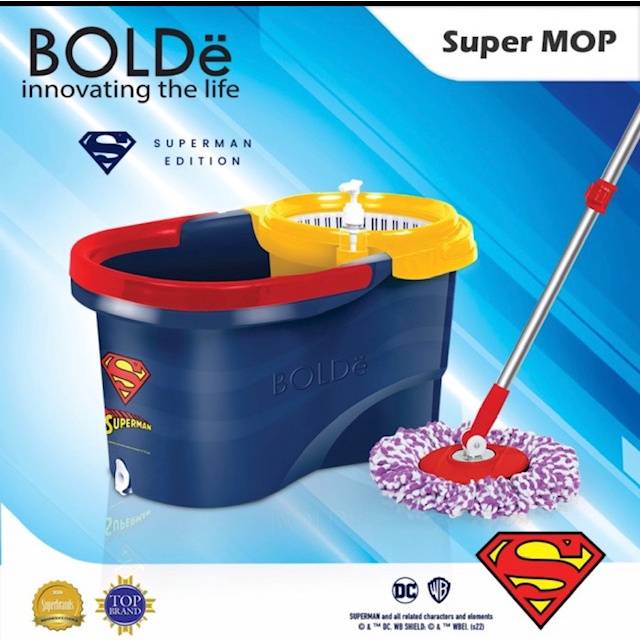 SUPER MOP SUPER HEROES PREMIUM ALAT PEL