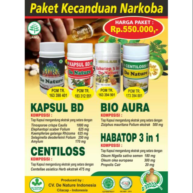 Obat Pecandu Narkoba Sabu Ganja Herbal Tanpa Efek Samping Shopee Indonesia