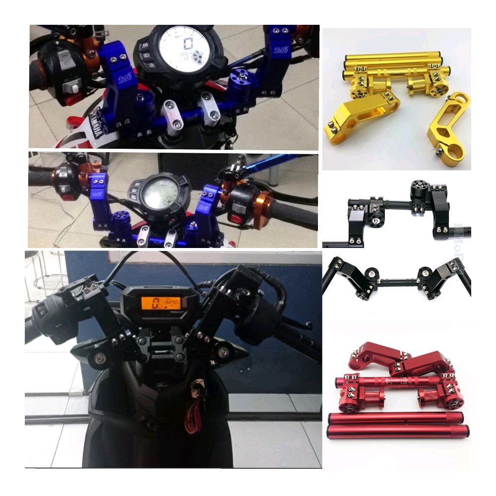 Jual STANG JEPIT ROBOT BEAT STREET X RIDE UNIVERSAL FULL CNC Diskon C Indonesia Shopee Indonesia