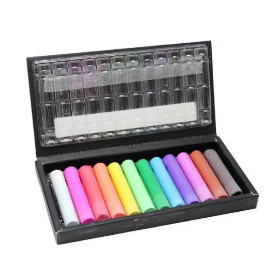 

(BISA COD) Kitpas Crayon Colours - Art Chalk 12pcs