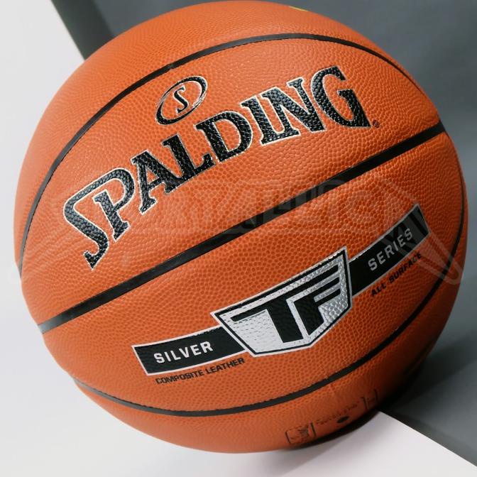 Bola Basket Spalding Silver TF Series Size 7 Indoor/Outdoor
