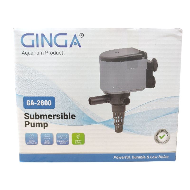 GINGA GA 2600 POMPA CELUP AQUARIUM 20 WATT LOW WATT