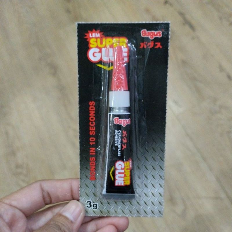 

Bagus Lem Super Glue 3gr / lem perekat kuat murah