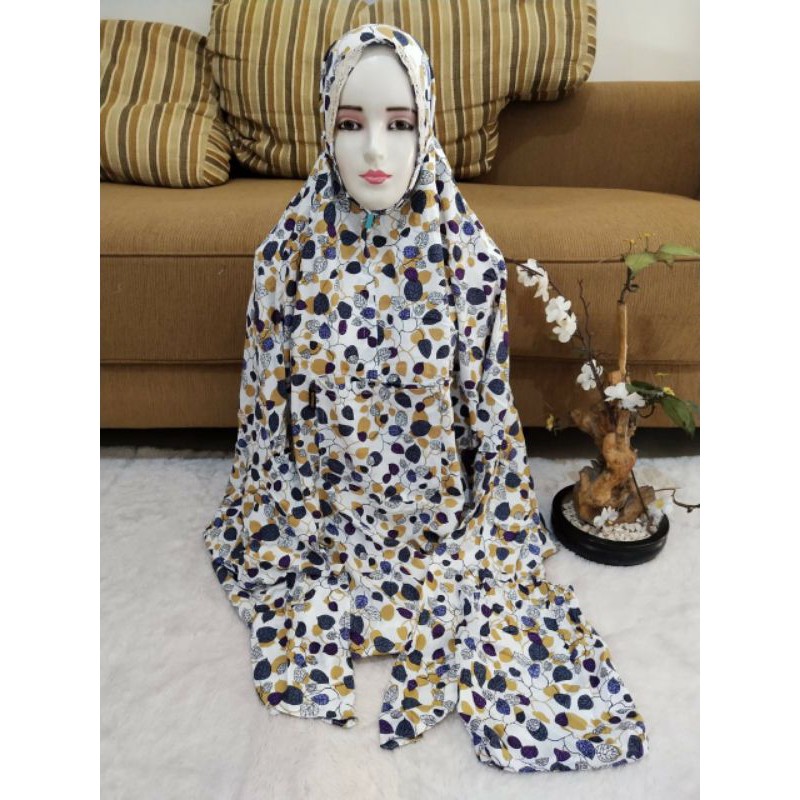 Mukena Hadramaut Motif