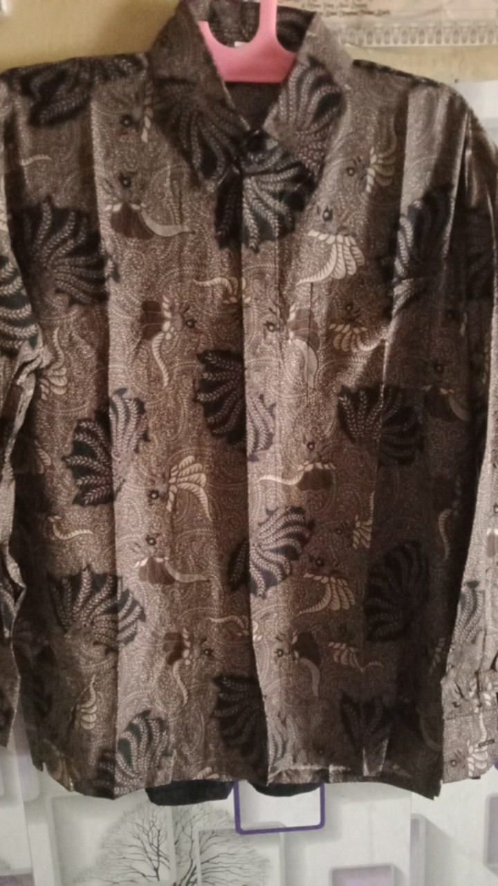 Kemeja Batik Pria Lengan Panjang Size M L Xl Xxl Katun Prima Exclusive Seragam Kantor Seragam Batik