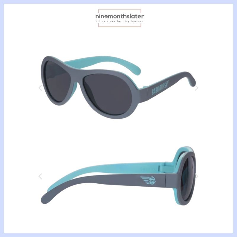 Babiators Two Tone Aviator Kacamata Hitam Anak Bayi Balita Toddler Sunnies Sunglasses Anti UV