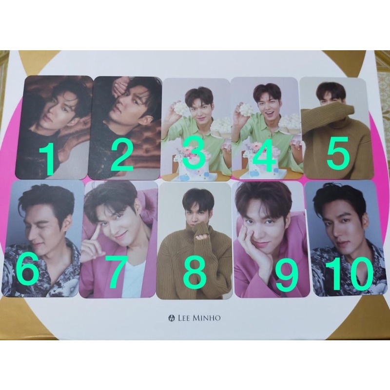 PHOTOCARD LEE MIN HO SEASON GREETINGS 2021