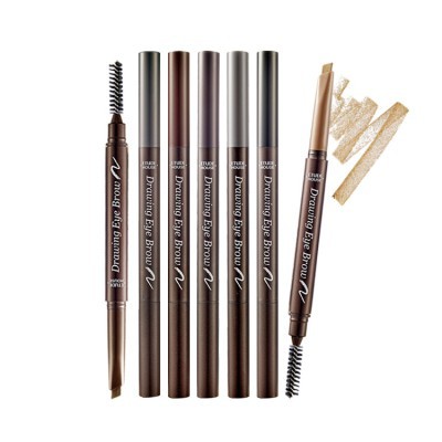 Pensil Alis Double Headed Korea Eyebrow - Pencil Etude House Drawing Eye Brow Make Up Original