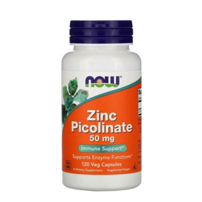 NOW Zinc Picolinate 50mg - 120 capsul
