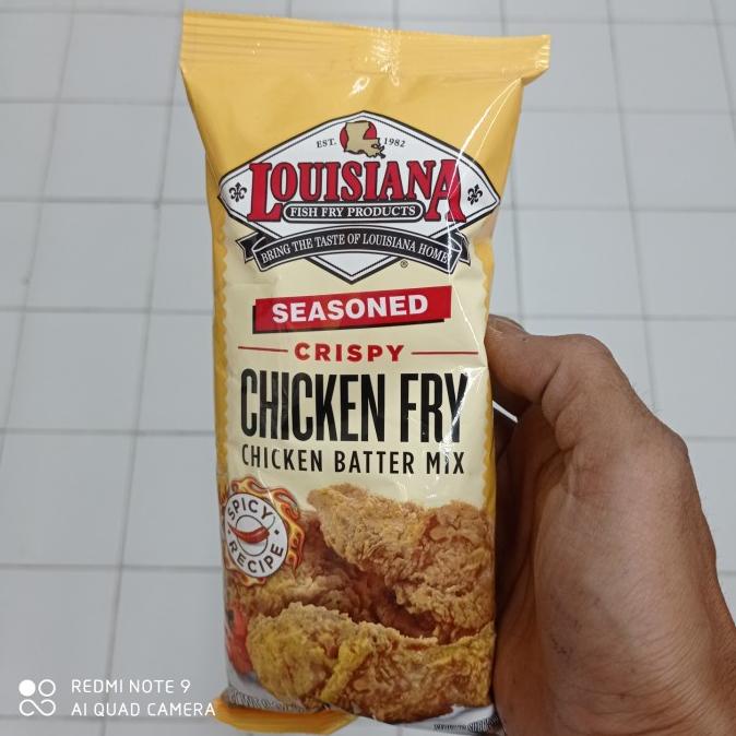

louisiana seasoned crispy chicken fry 255gr