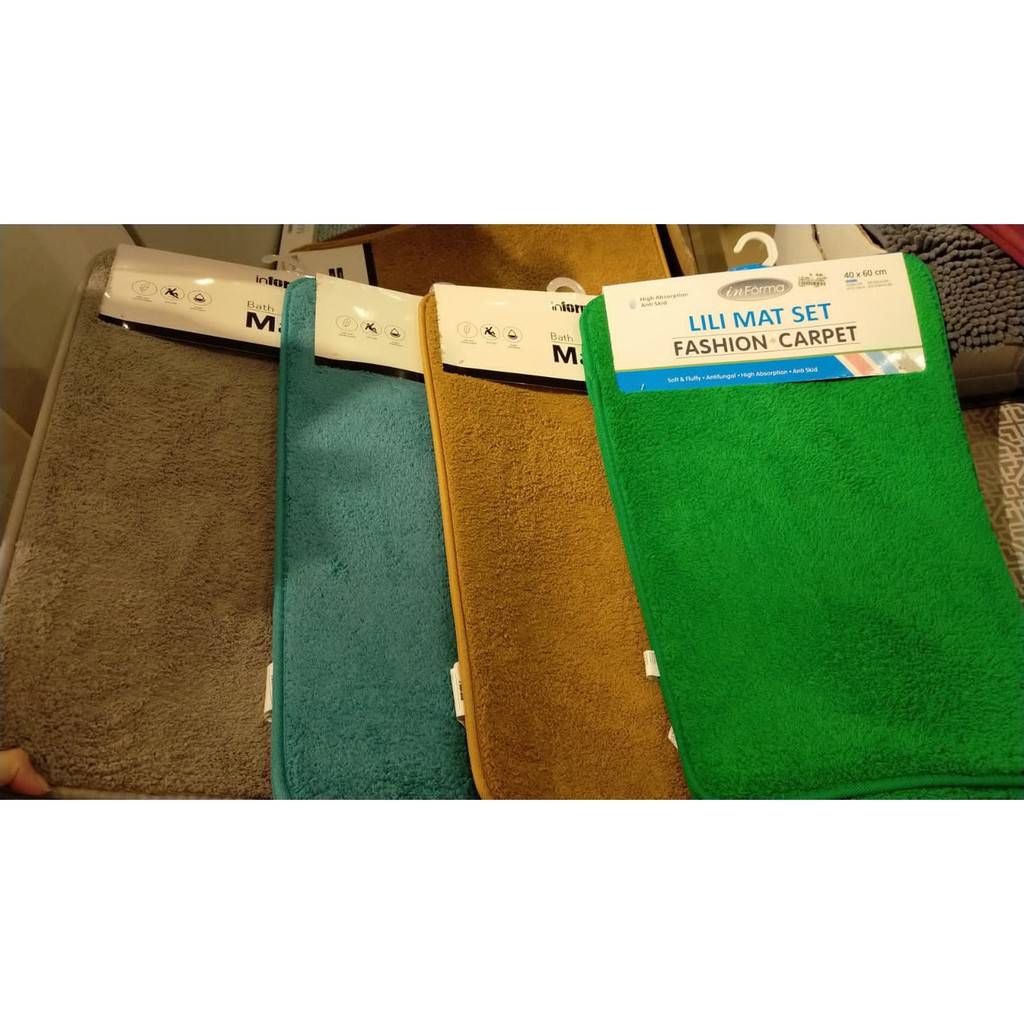 Keset Bath Mat set isi 2 Informa