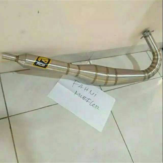 KNALPOT RCB RX KING KOLONG STENLIS ..KNALPOT KOLONG RX KING KNALPOT TELO