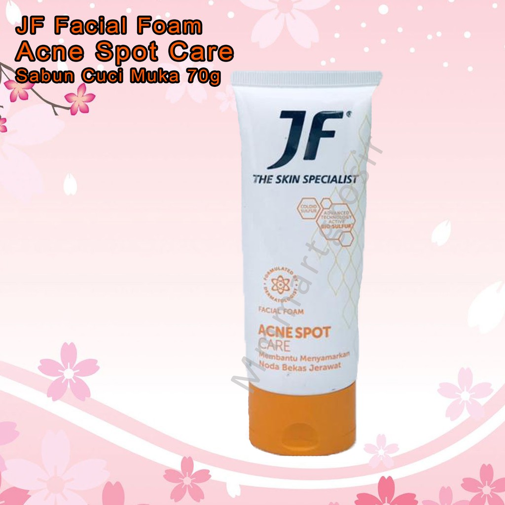 JF Facial Foam / Acne Spot Care / Sabun Pencuci Muka / 70g