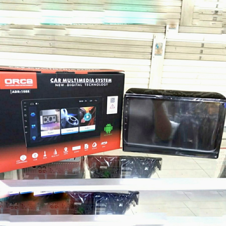 tape head unit 10" Android Orca ADR-1088 Ertiga Baru