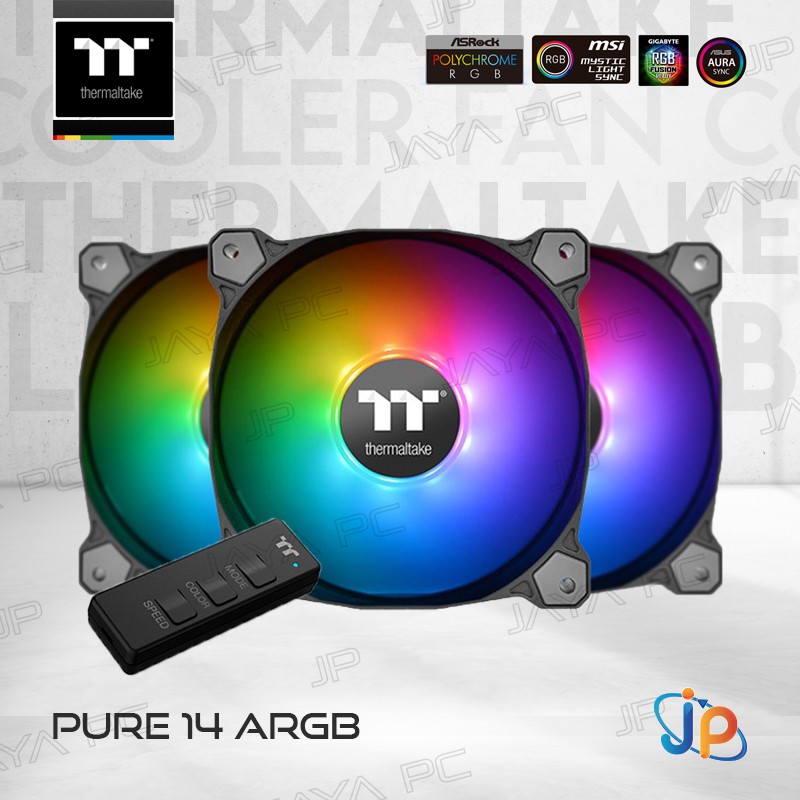 Thermaltake Cooler Fan Case Pure 14 ARGB Sync TT Premium RGB 3 Pack