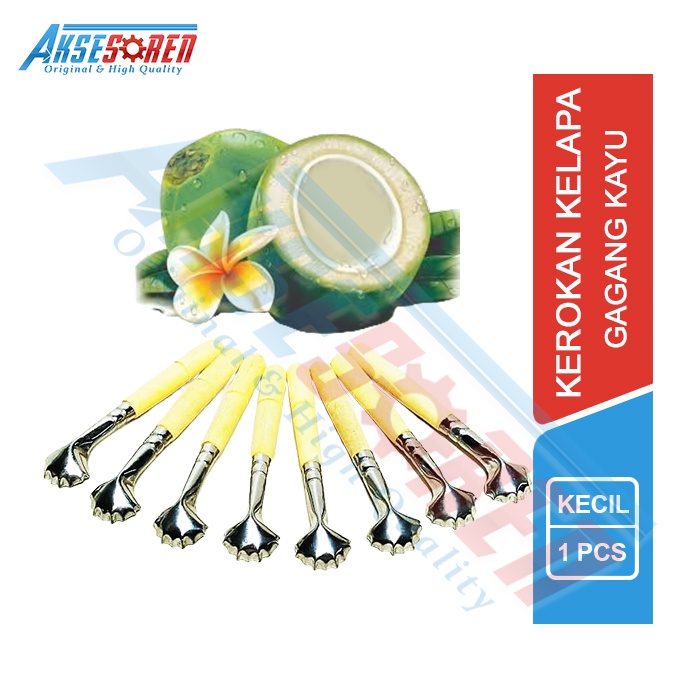 Alat Kerokan Kelapa Muda / Serutan Kelapa Muda / Alat Kerok Kelapa Muda / Sendok Kerokan Buah Blewah
