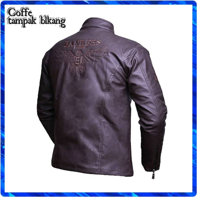 JACKET KULIT PRIA | JAKET BIKERS | JAKET KULIT PRIA DISTRO BANKERS