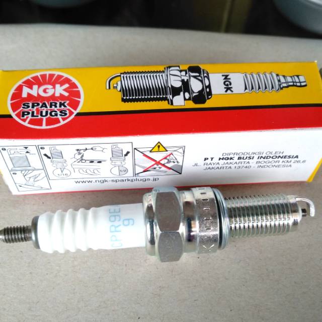 Busi merk matic NGK cpr9ea for all matic honda injection