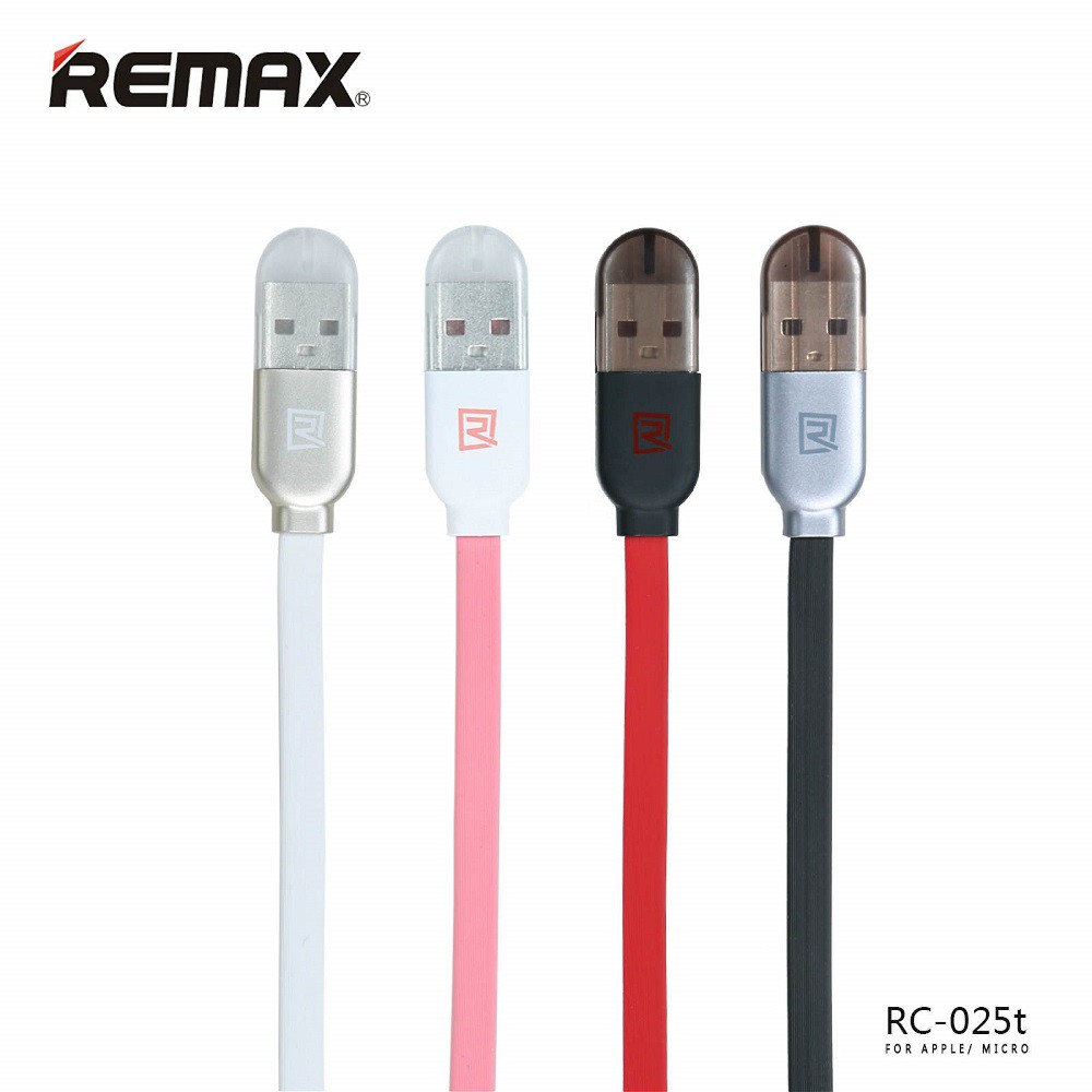 Remax Gemini 2 in 1 Micro Usb / Lightning Pin for Smartphone and iPhone RC-025t - Black