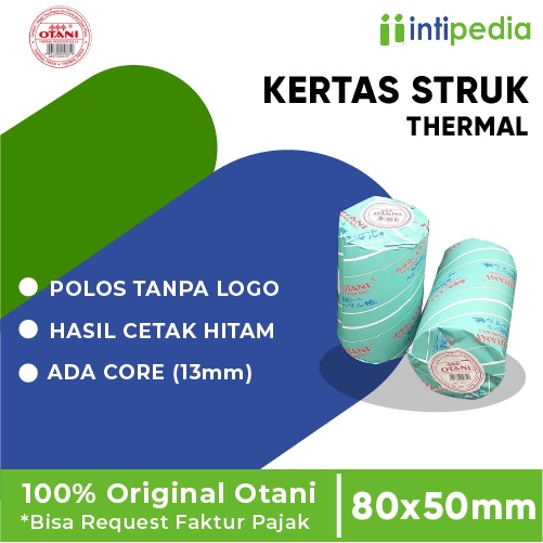KERTAS STRUK THERMAL OTANI 80 X 50 BLACK THERMAL PAPER ROLL OTANI