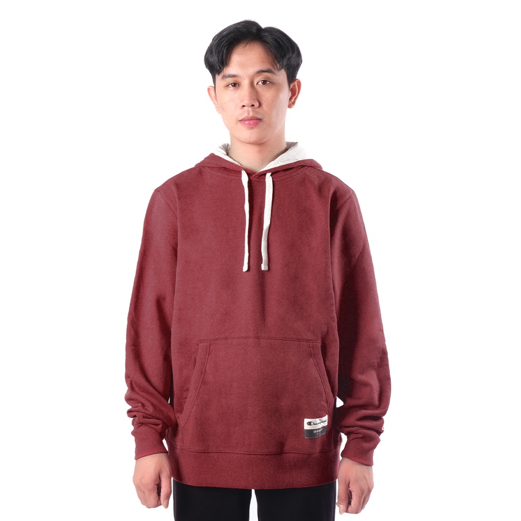 Champion Sueded Fleece Hoodie Red