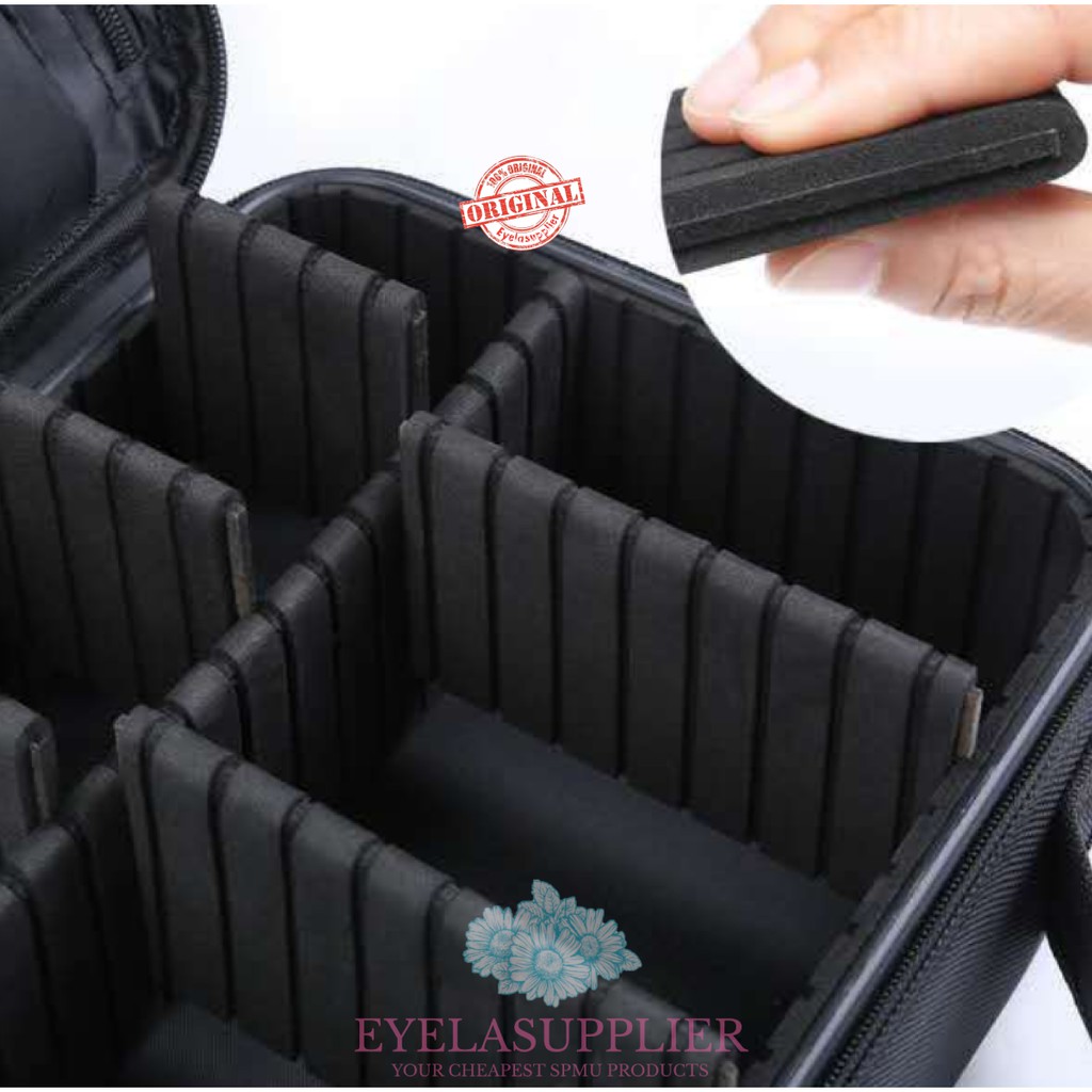 Box Makeup Case Cosmetics Kotak Kosmetik Beauty Case Tas Pouch Eyelash Extension Sulam Alis Nail Art