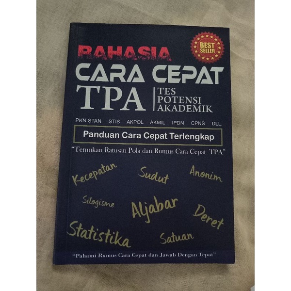 (PRELOVED) ENS RAHASIA CEPAT TPA PEJUANG STAN