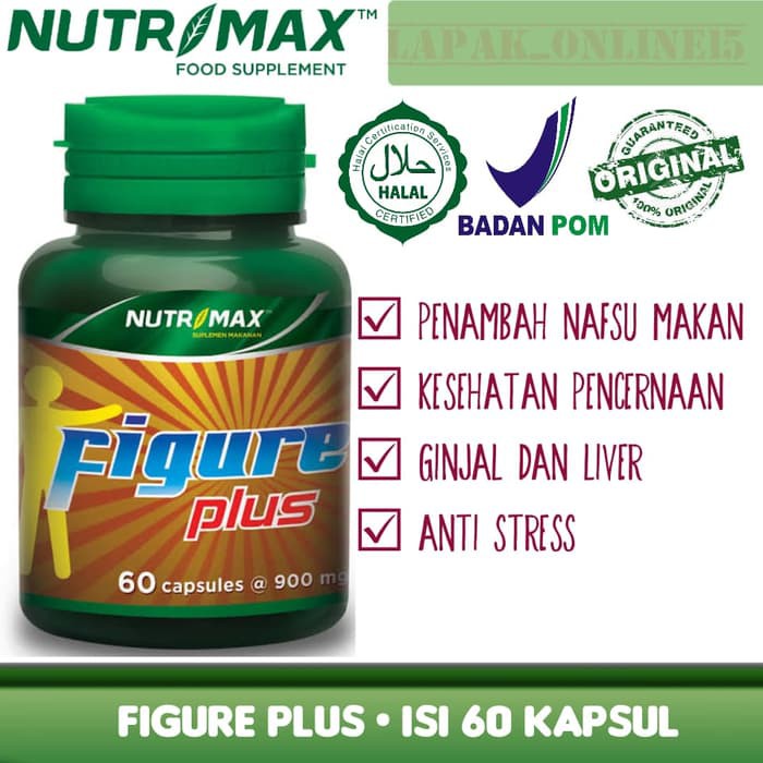 NUTRIMAX FIGURE PLUS ISI 60 KAPSUL