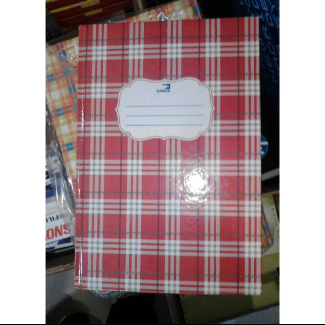 

Buku folio 100 lembar Hard Cover Garda / paperline