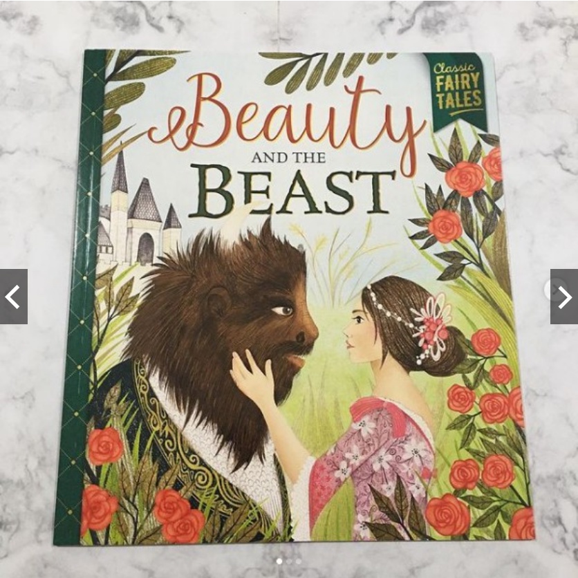 classic fairy tales Beauty and the beast si cantik dan buruk rupa disney princess english story book