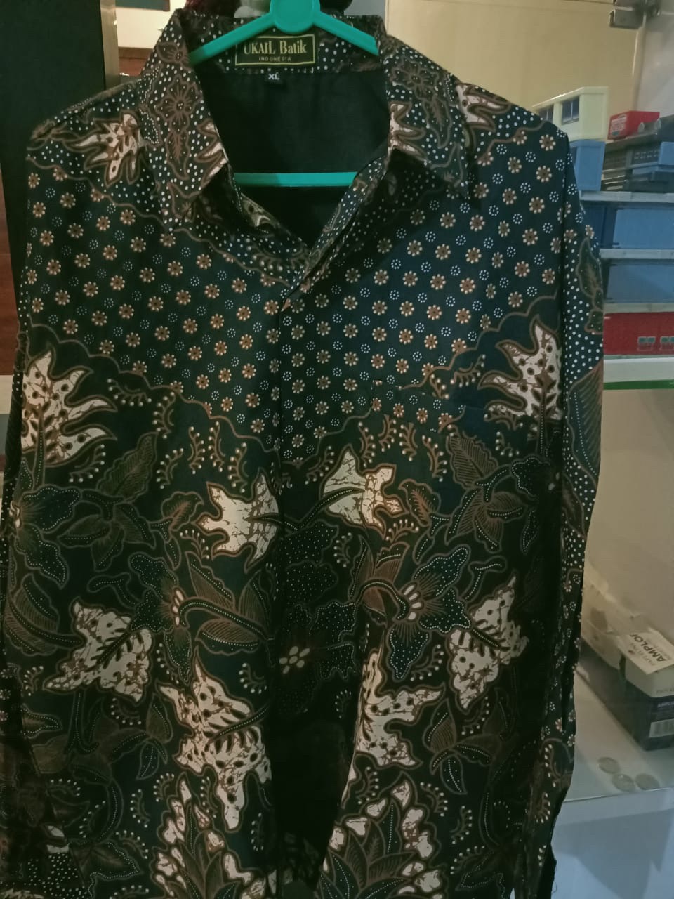 Prastowo Kemeja Batik Pria Lengan Panjang Full Furing Bahan Katun Sragenan