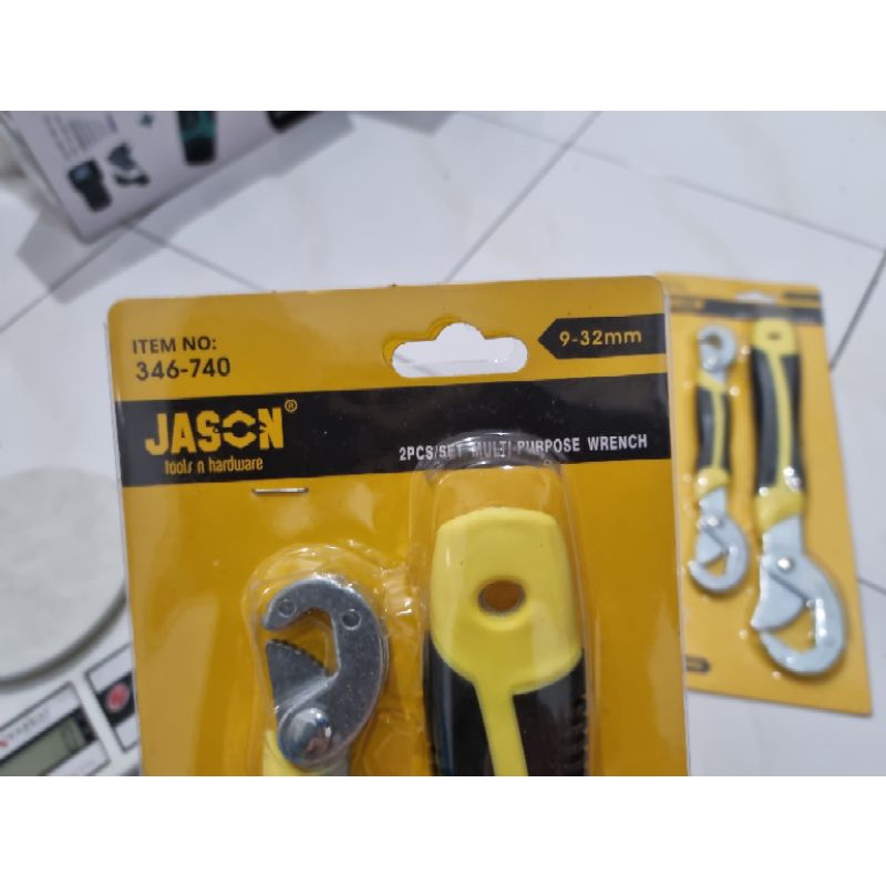 Kunci Pas Serbaguna Set 2pcs Jason (346-740)