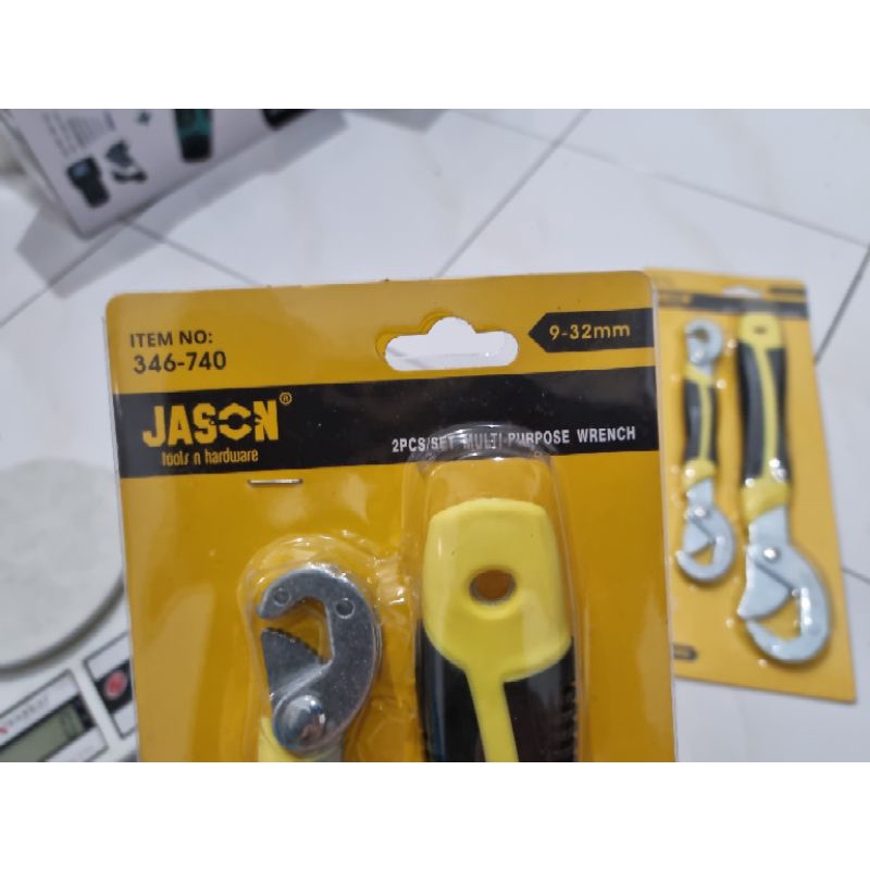 Kunci Pas Serbaguna Set 2pcs Jason (346-740)