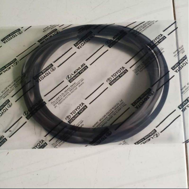 karet body kit mobil universal hitam original