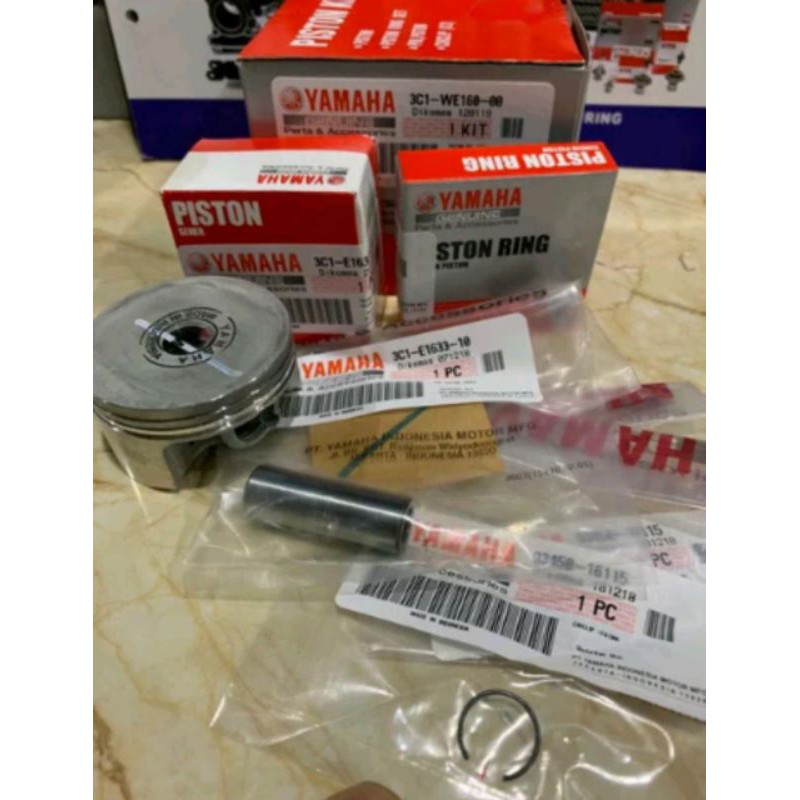 Paket orderang tromol 3c1dan paket Ring piston Vixion 3C1 dan seal klep original YGP
