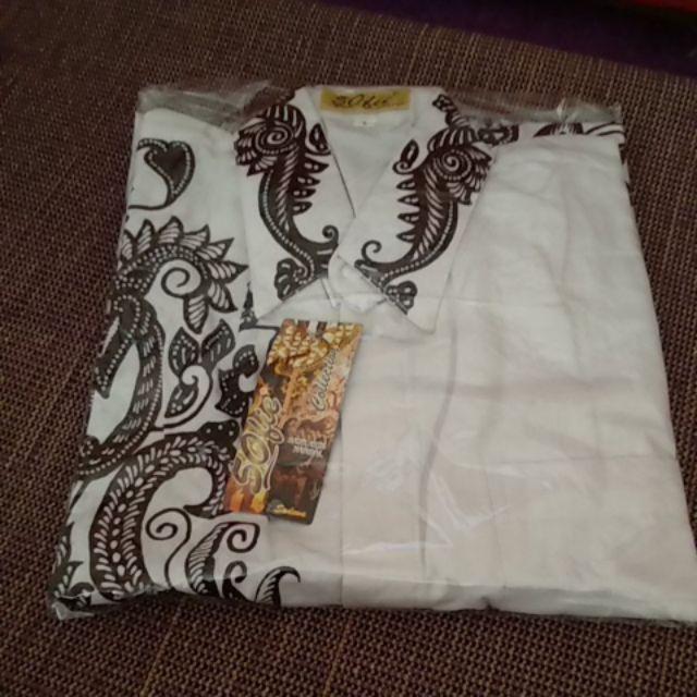 Bswart Batik Hrb026 Kenongo Hem Pendek Padi Pekalongan M L Xl Batik Pria Murah Modern Grosir