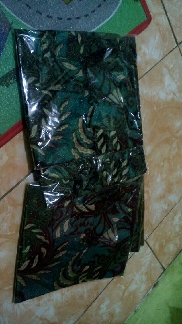 Bswart Batik Hrb026 Kenongo Hem Pendek Padi Pekalongan M L Xl Batik Pria Murah Modern