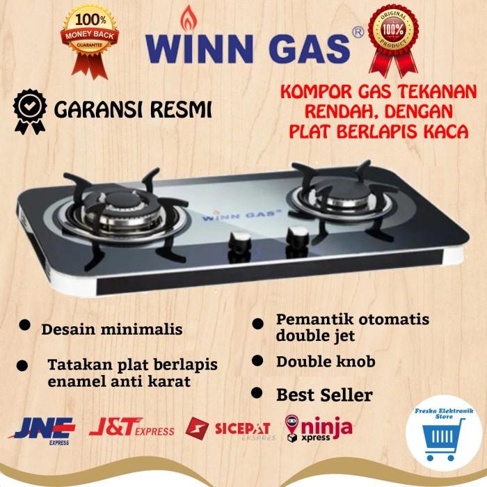 Kompor Gas 2 Tungku WIN GAS W888 Kompor Gas W 888 [GARANSI]