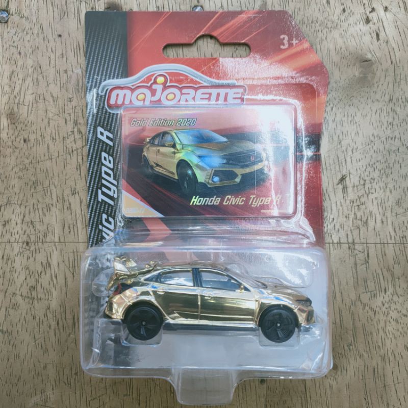 Majorette Honda civic Type R Gold Edition