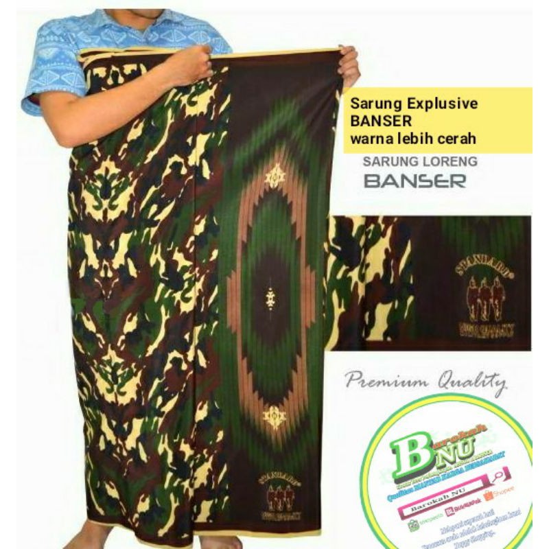 Sarung BANSER new |SARUNG LORENG BANSER  |SARUNG LORENG NASIONAL  |SARUNG BANSER EXLUSIVE
