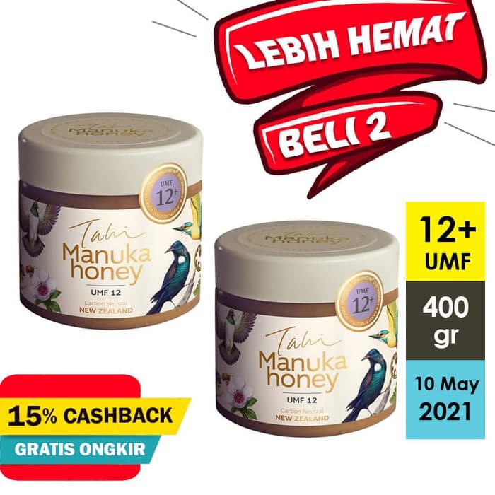 

Madu TAHI Manuka Honey UMF 12+ 400gr - MMD2176