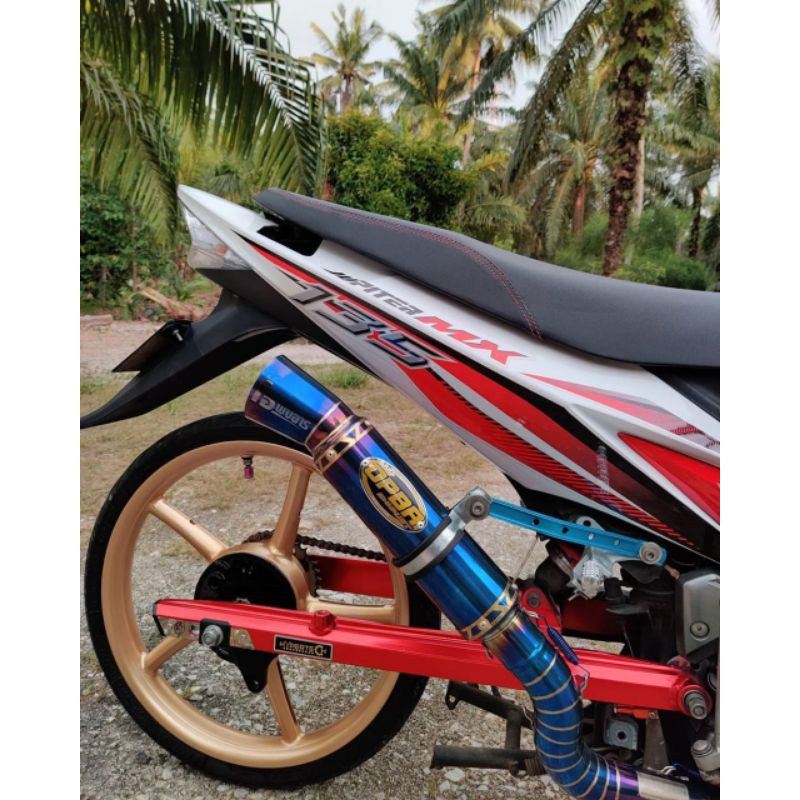 1set Knalpot OPBR Thailand pnp Jupiter MX Old