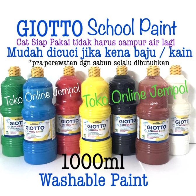 

1 Liter Washable Paint Cat Air School Paint Giotto 5355Xx Atk0951Gt