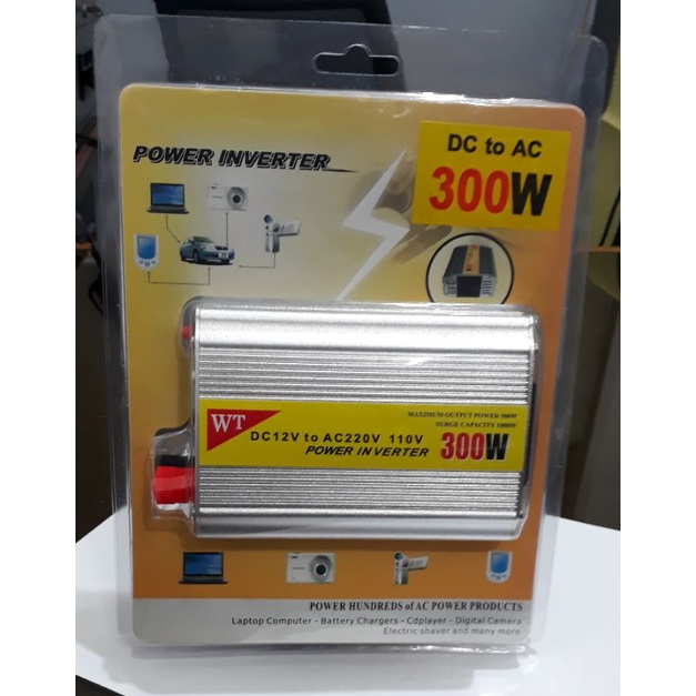 Power Inverter DC To AC 300 Watt With USB 5V Charger