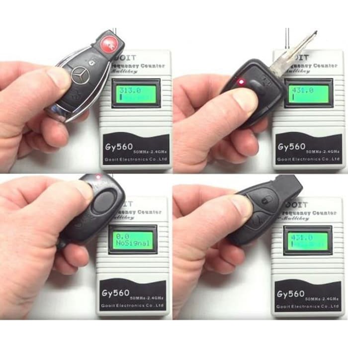 Frequency Counter Meter Alat Ukur Tingkat Frekuensi 50 MHz 2.4 GHz