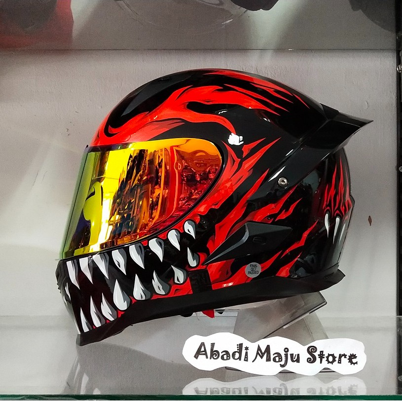 Helm Snail FFS1 Tyrex Tyranno Red Limited with Spoiler 3D Original