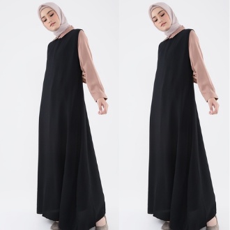 Inner Dress Tanpa Lengan Manset Polos Inner Dress Hitam Inner Tanpa Lengan Inner Panjang Busui Inner Panjang Span Inner Lengan Pendek Inner Panjang Polos Inner Dress Termurah Inner Dalaman Baju Inner Dress Bahan Jersey  FH11